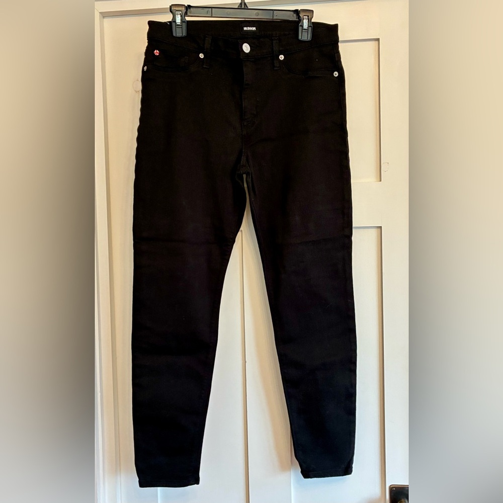 Hudson Natalie Super Skinny black jeans